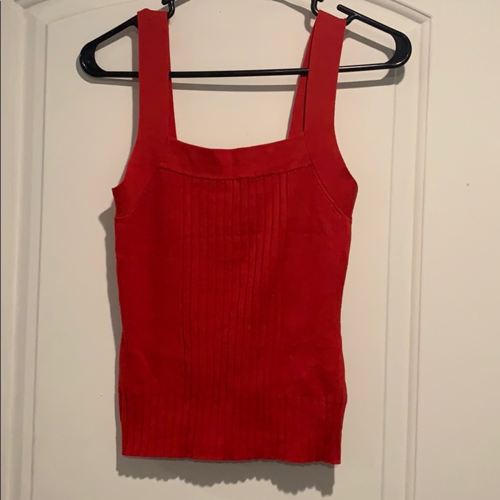crop top sweater tank